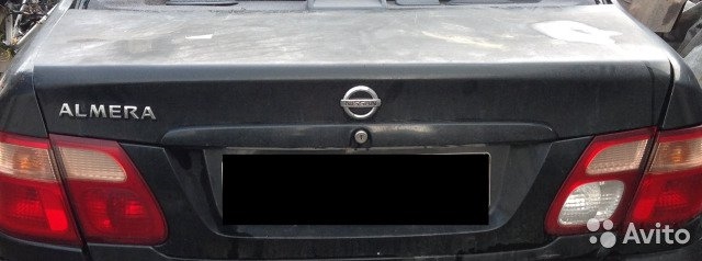 Крышка багажника на Nissan Almera, фото 1